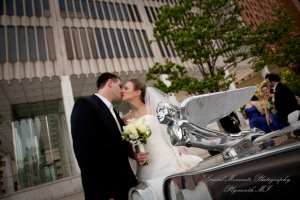 Downtown Detroit MI wedding photograph