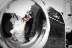 Eagle Tavern Greenfield Village Dearborn MI wedding photograph