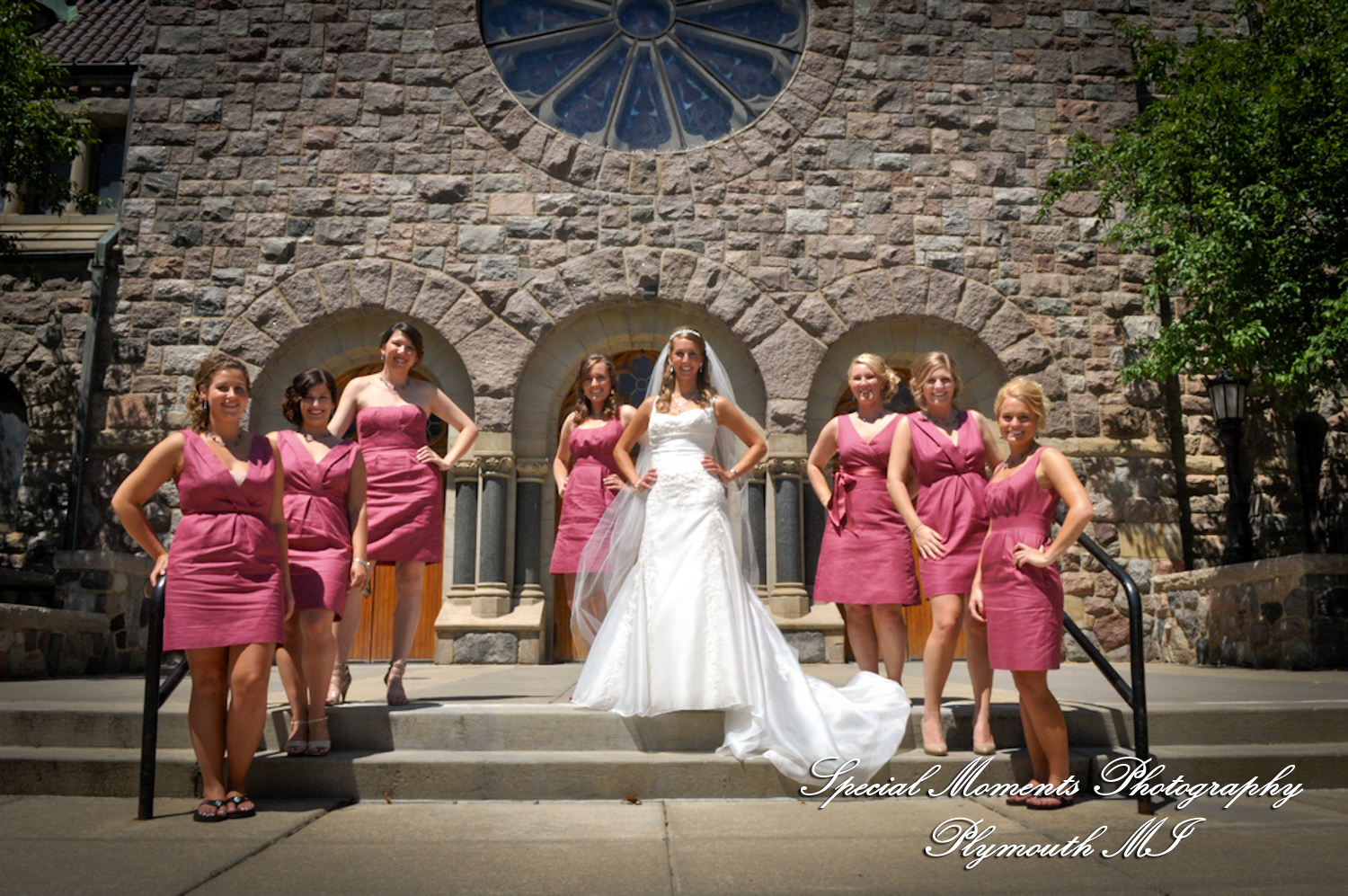 Amanda & Charlie at St. Thomas the Apostle Catholic Church Ann Arbor MI wedding photography