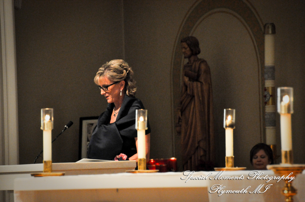Amanda & Charlie at St. Thomas the Apostle Catholic Church Ann Arbor MI wedding photography
