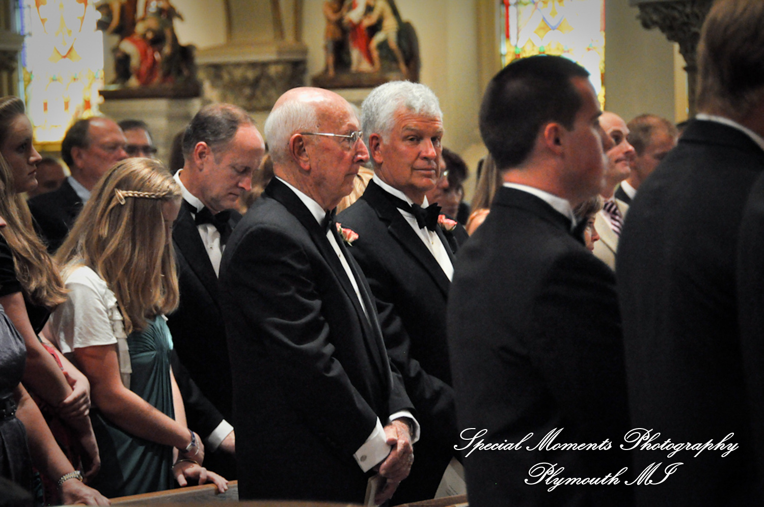 Amanda & Charlie at St. Thomas the Apostle Catholic Church Ann Arbor MI wedding photography