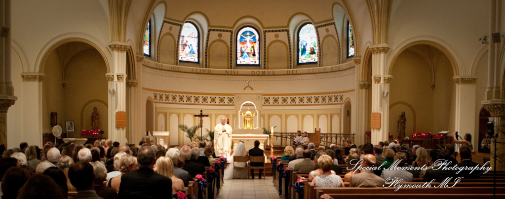 Amanda & Charlie at St. Thomas the Apostle Catholic Church Ann Arbor MI wedding photography