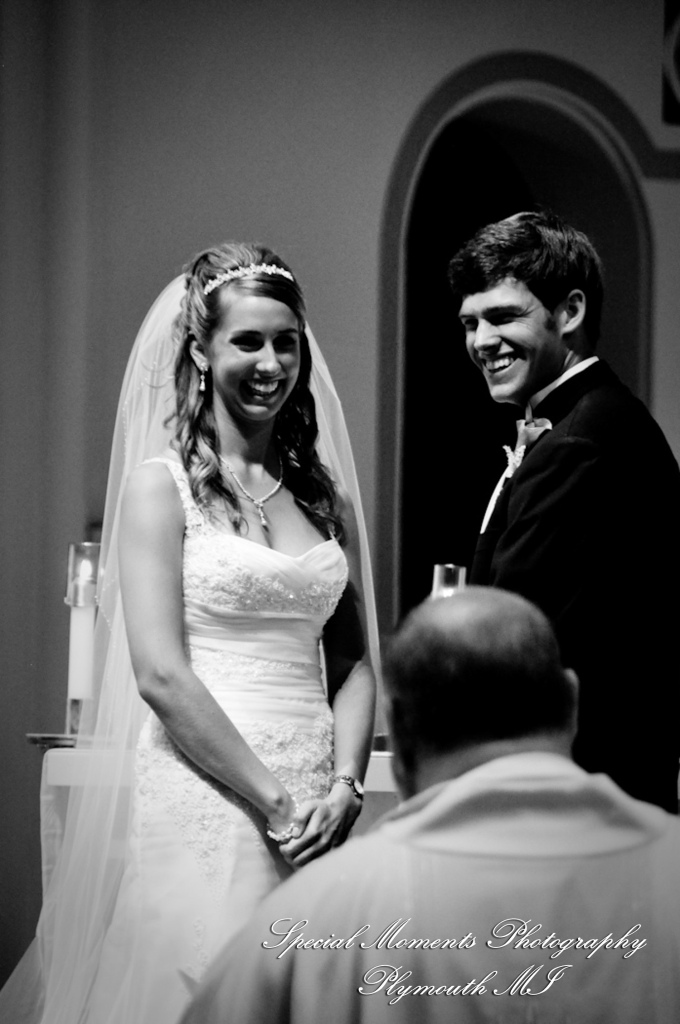 Amanda & Charlie at St. Thomas the Apostle Catholic Church Ann Arbor MI wedding photography