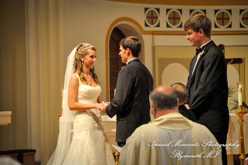 Amanda & Charlie at St. Thomas the Apostle Catholic Church Ann Arbor MI wedding photography