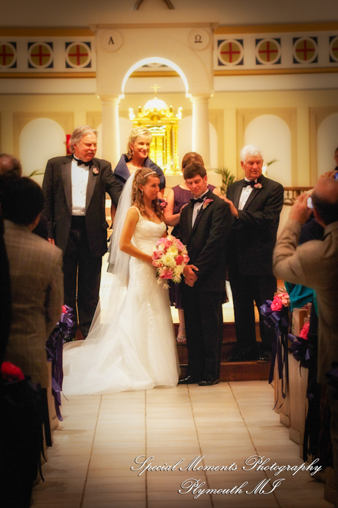 Amanda & Charlie at St. Thomas the Apostle Catholic Church Ann Arbor MI wedding photography