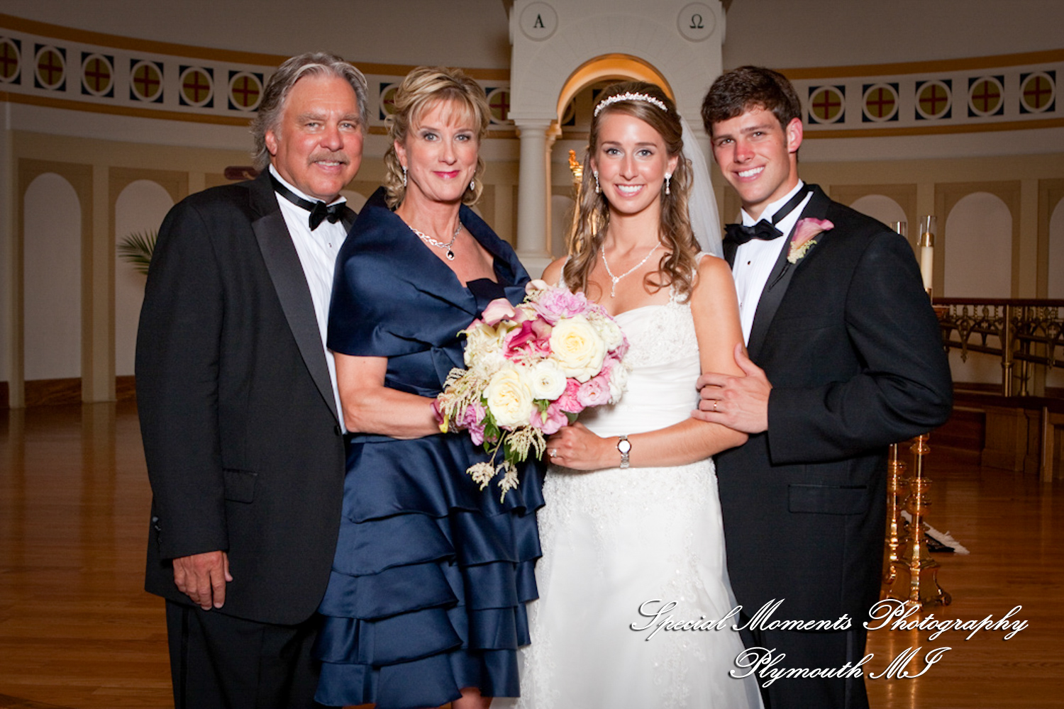 Amanda & Charlie at St. Thomas the Apostle Catholic Church Ann Arbor MI wedding photography
