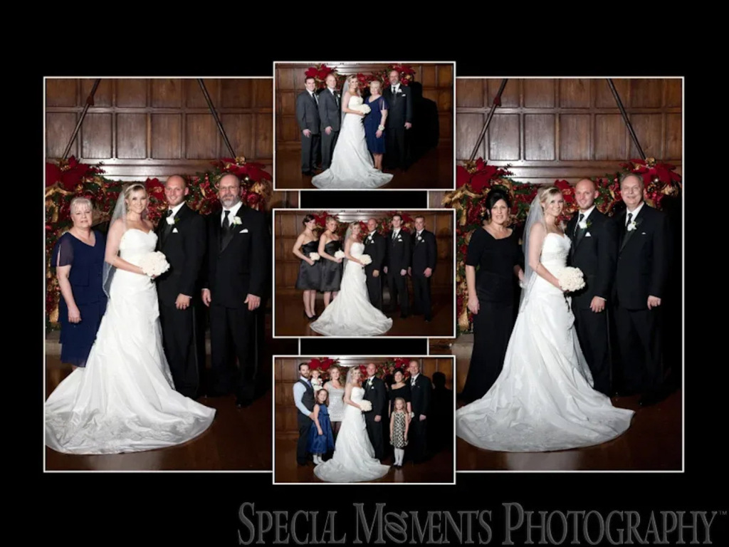 Coffee Table Design - Lou & Brian at Meadow Brook Hall Rochester MI wedding album photograph