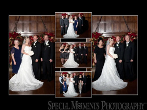 Coffee Table Design - Lou & Brian at Meadow Brook Hall Rochester MI wedding album photograph