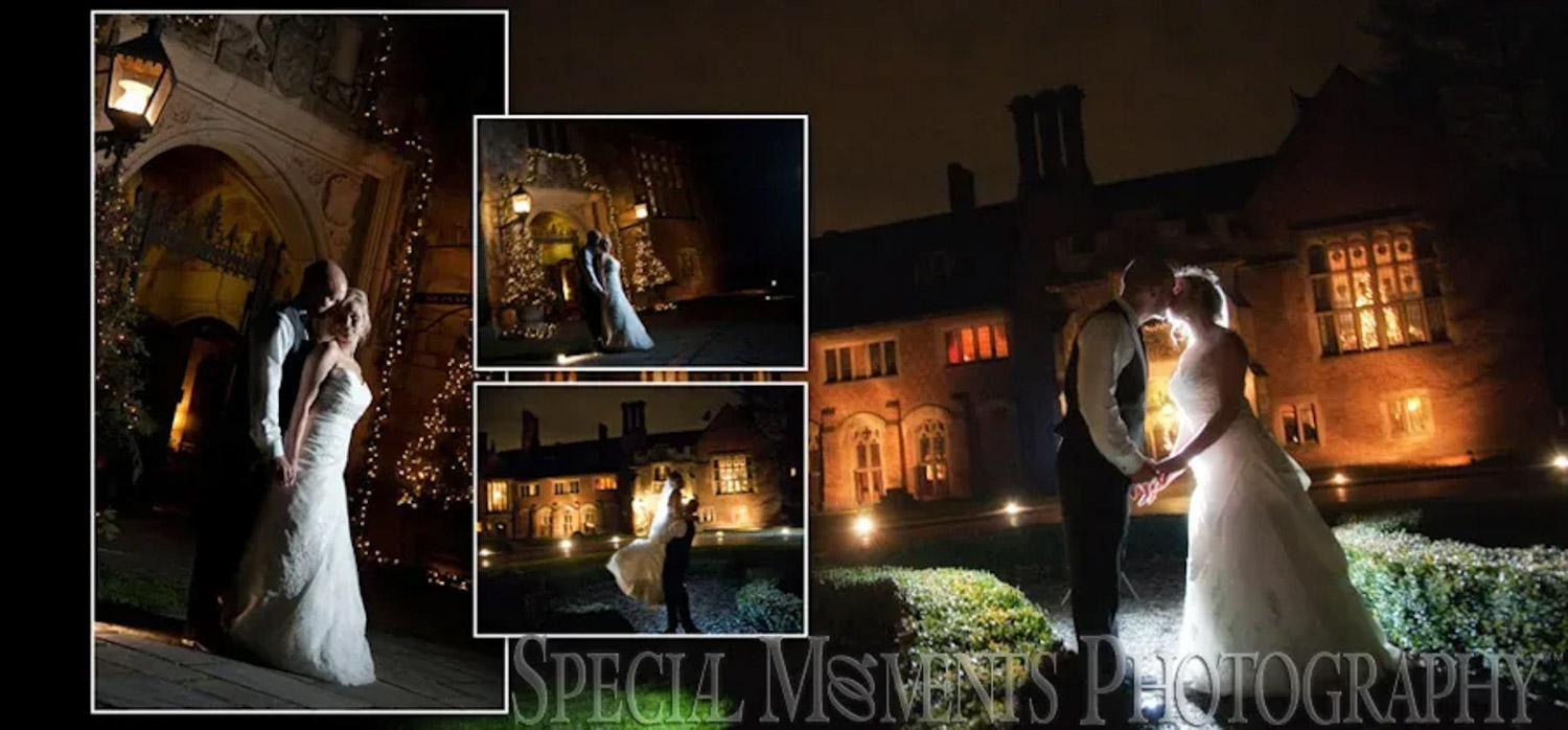 Coffee Table Design - Lou & Brian at Meadow Brook Hall Rochester MI wedding album photograph