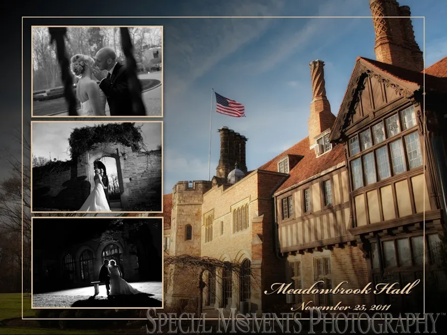 Meadow Brook Hall wedding Rochester Page 01-02