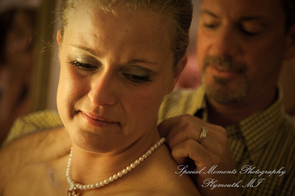 Jennifer & Bradley at Crystal Gardens Howell MI wedding photography