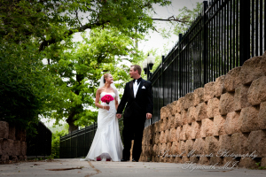 Jennifer & Bradley at Crystal Gardens Howell MI wedding photography