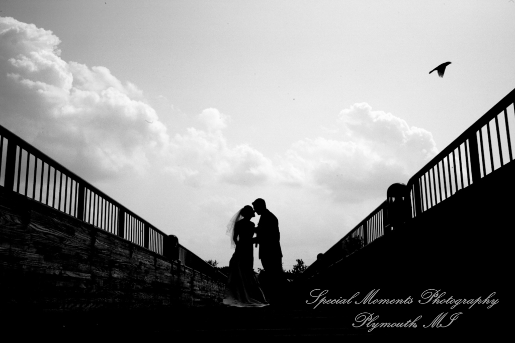 Jennifer & Bradley at Crystal Gardens Howell MI wedding photography