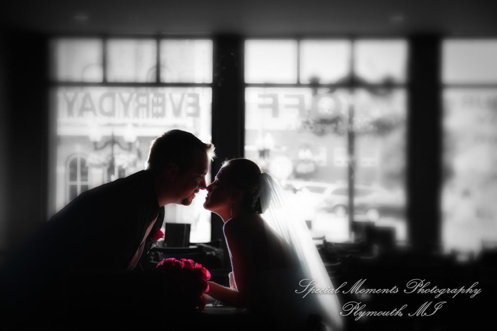 Jennifer & Bradley at Crystal Gardens Howell MI wedding photography