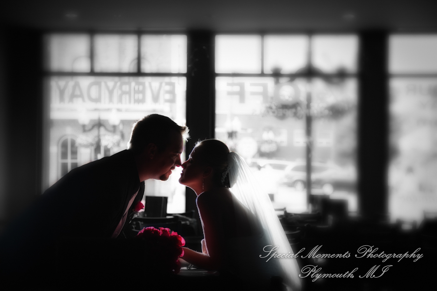 Jennifer & Bradley at Crystal Gardens Howell MI wedding photography