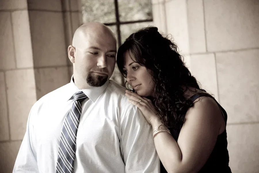 Law Quad Engagement Photos