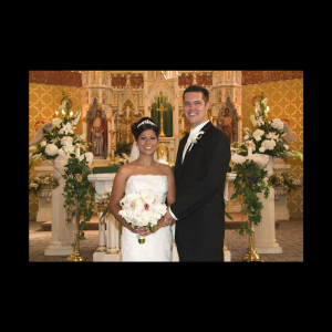 Fine Art Simple Design - Holy Cross Hungarian R. C. Detroit MI wedding photograph