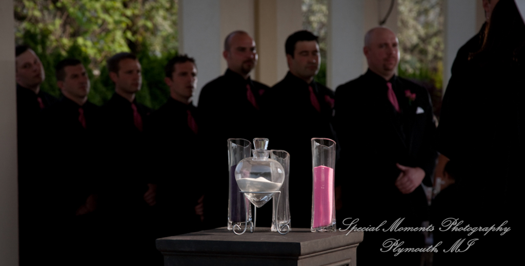 Jennifer & Bradley at Crystal Gardens Howell MI wedding photography