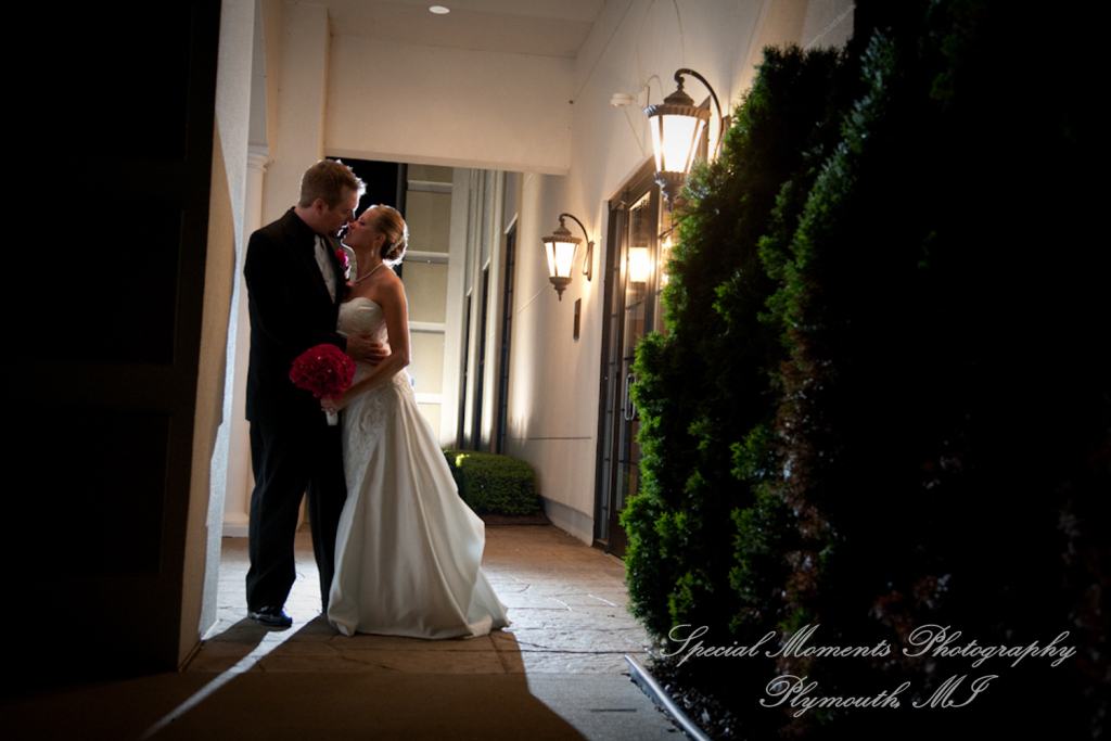 Jennifer & Bradley at Crystal Gardens Howell MI wedding photography
