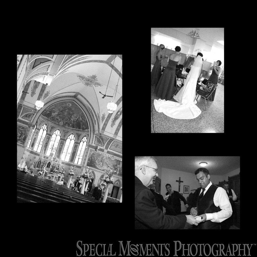 Holy Cross Hungarian R. C. Detroit MI wedding photograph