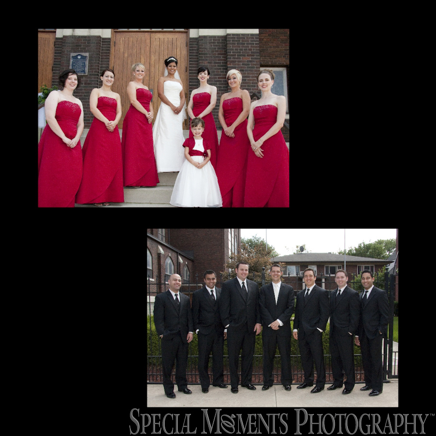 Holy Cross Hungarian R. C. Detroit MI wedding photograph