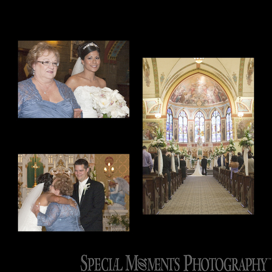 Holy Cross Hungarian R. C. Detroit MI wedding photograph