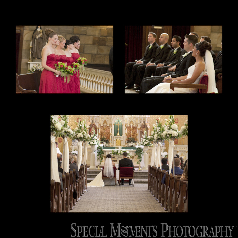 Holy Cross Hungarian R. C. Detroit MI wedding photograph