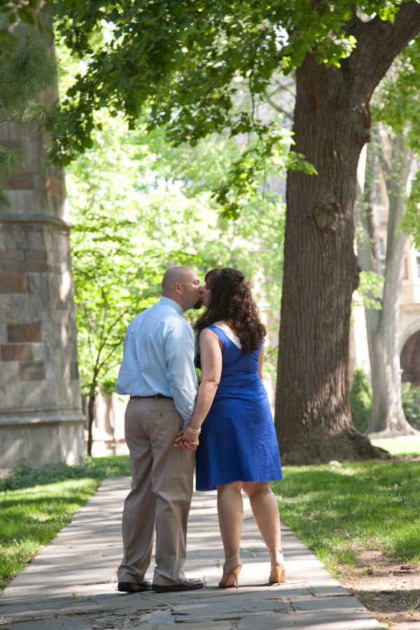 Law Quad Engagement Photos