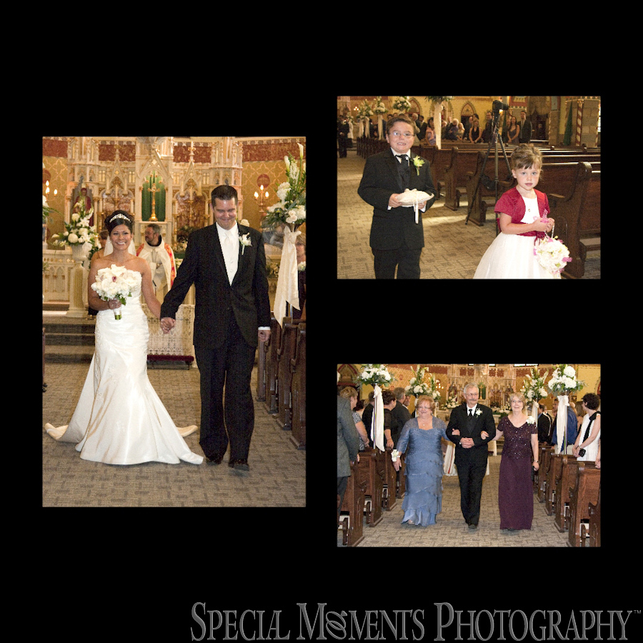 Holy Cross Hungarian R. C. Detroit MI wedding photograph
