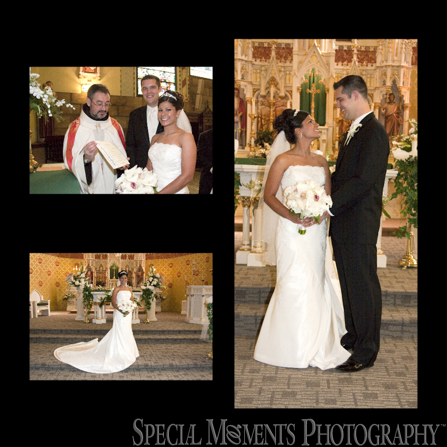 Holy Cross Hungarian R. C. Detroit MI wedding photograph
