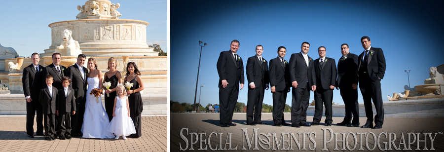 Belle Isle Detroit MI wedding photograph