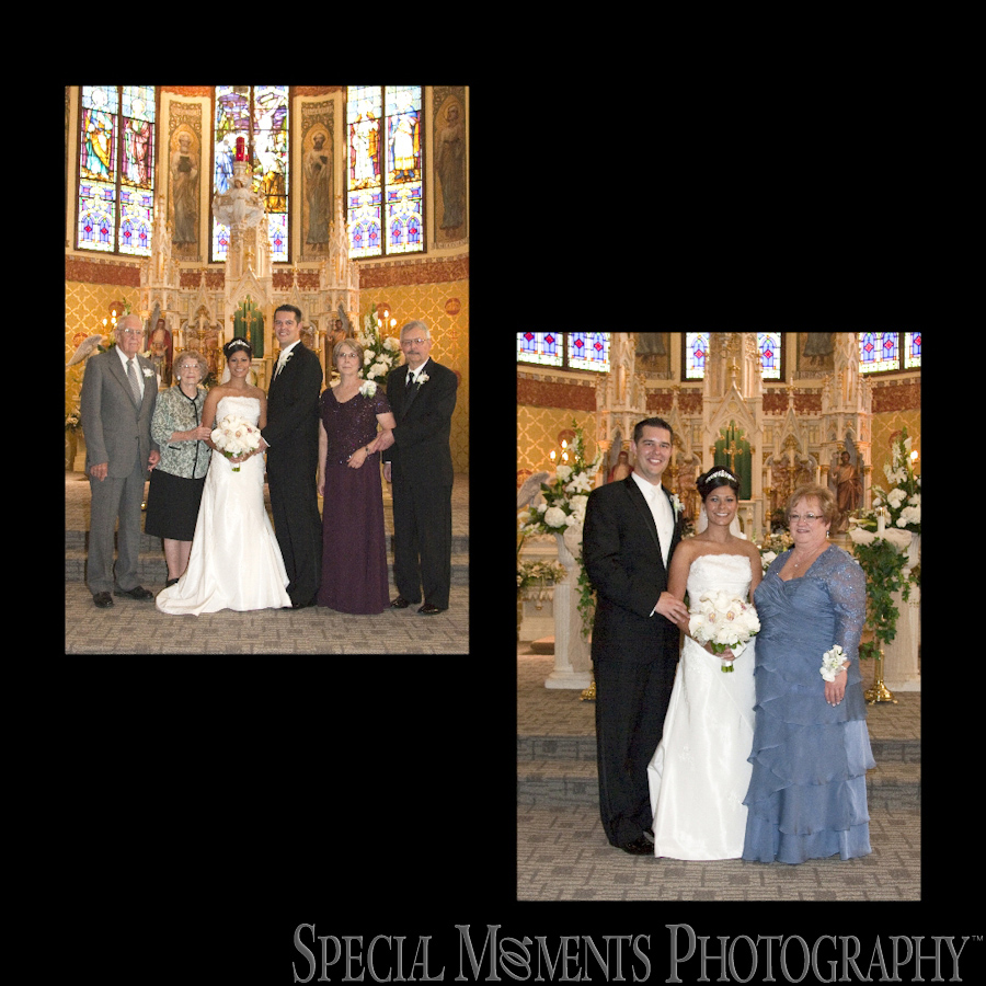 Holy Cross Hungarian R. C. Detroit MI wedding photograph