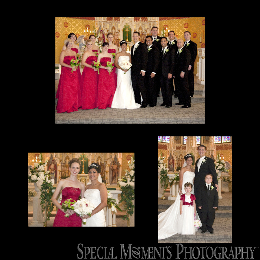 Holy Cross Hungarian R. C. Detroit MI wedding photograph