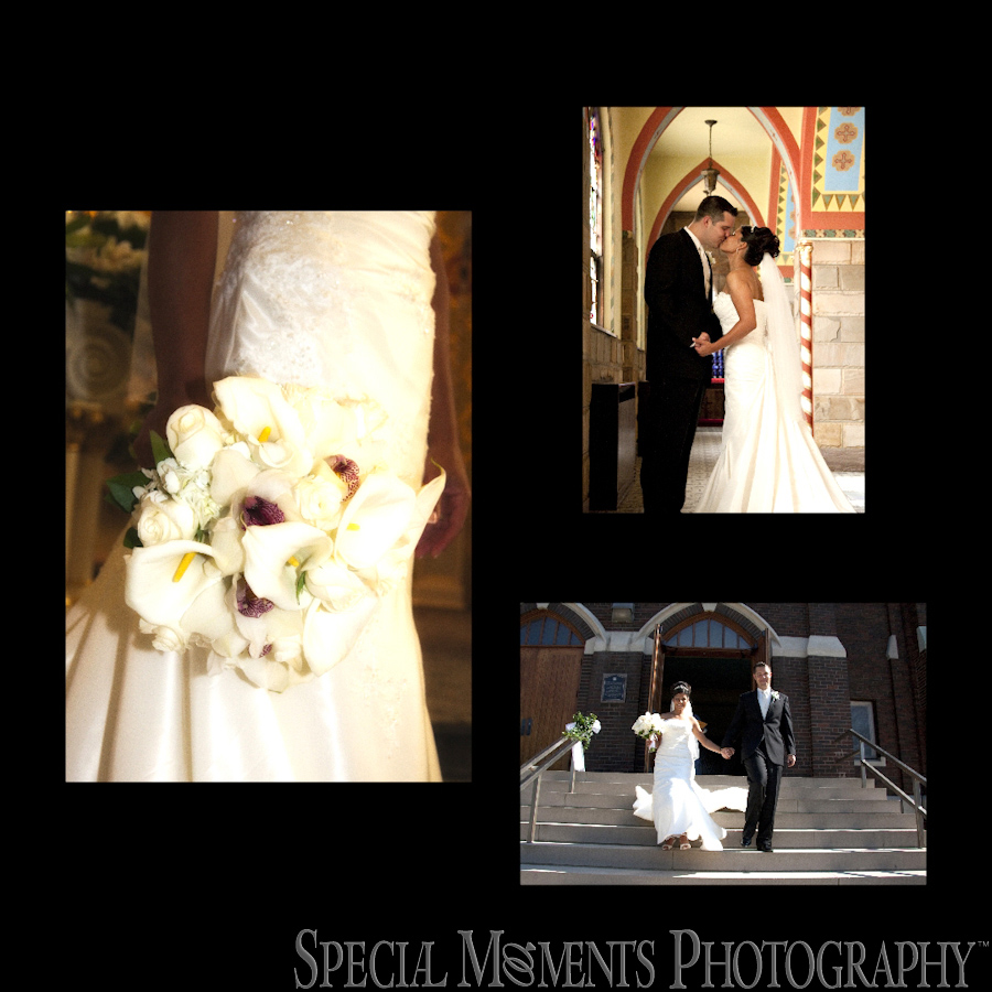 Holy Cross Hungarian R. C. Detroit MI wedding photograph