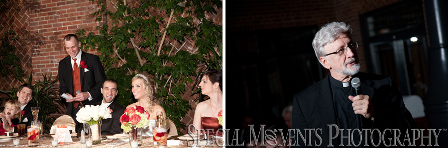 Inn at St. John's Atrium Ballroom wedding Plymouth