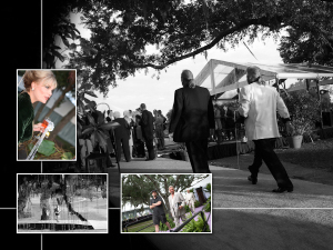 Coffee Table Design - Chad & Shannon at Orange Tree Golf Club Orlando FL wedding reception