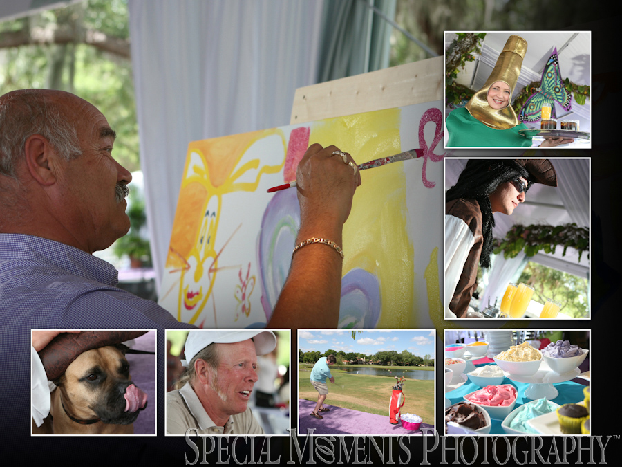 Orange Tree Golf Club Orlando FL wedding reception