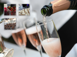 Coffee Table Design - Chad & Shannon at Orange Tree Golf Club Orlando FL wedding reception