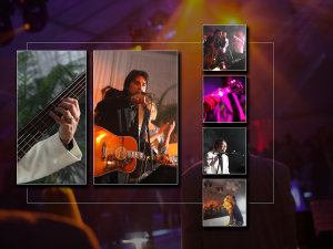 Coffee Table Design - Chad & Shannon at Orange Tree Golf Club Orlando FL wedding reception