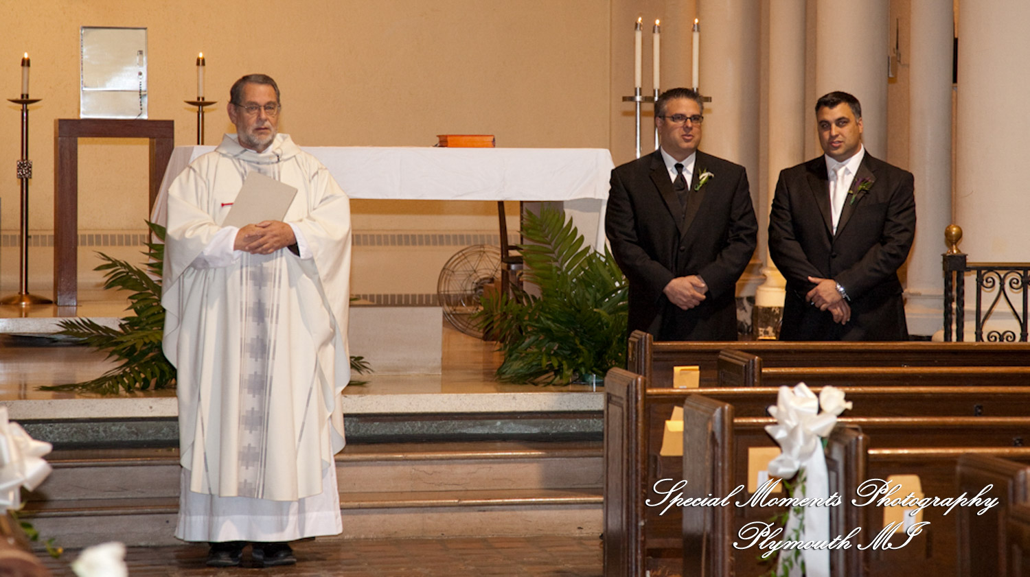Julie & Ajay at St. Patrick Catholic Church Detroit MI wedding photography