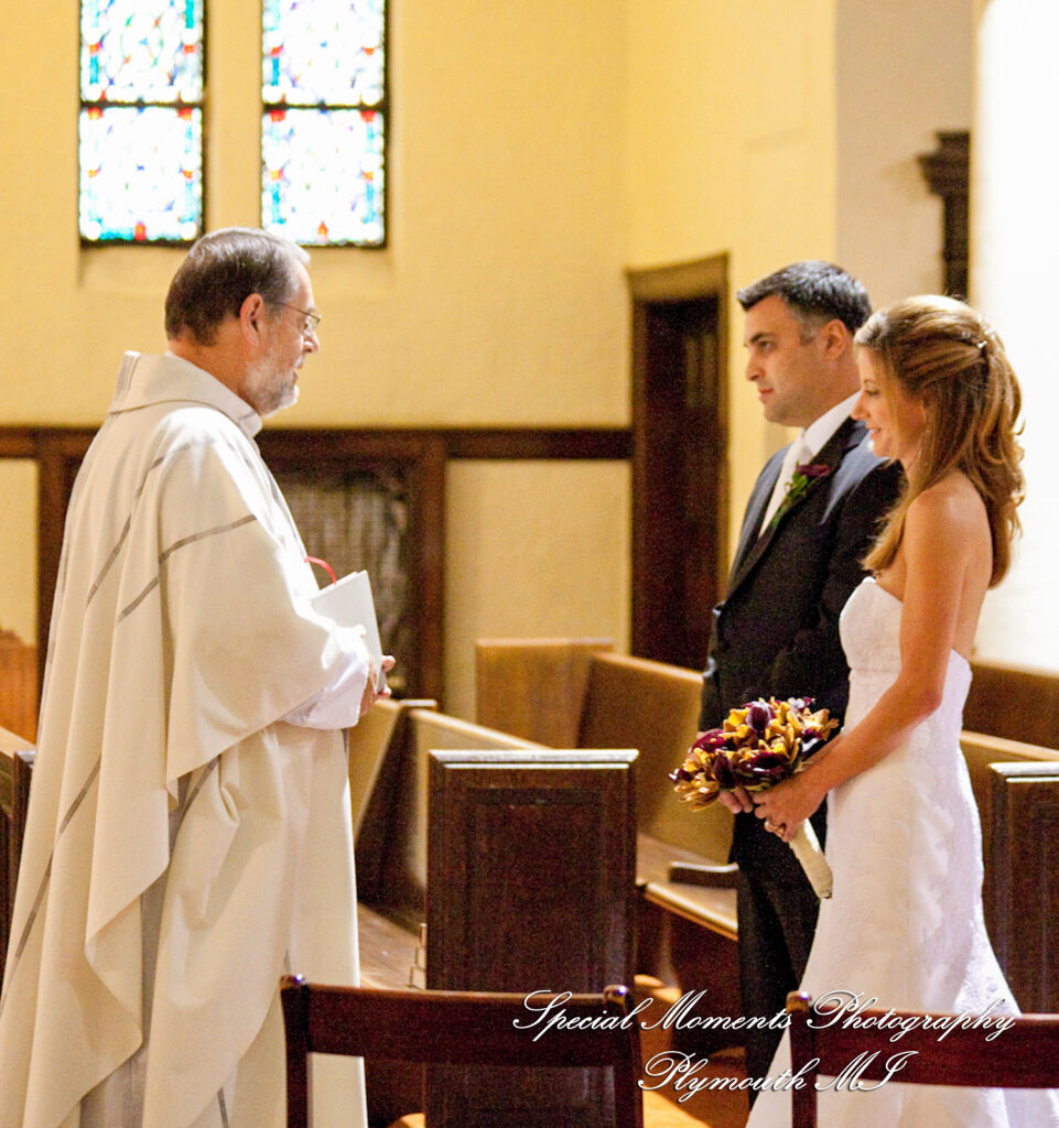 Julie & Ajay at St. Patrick Catholic Church Detroit MI wedding photography