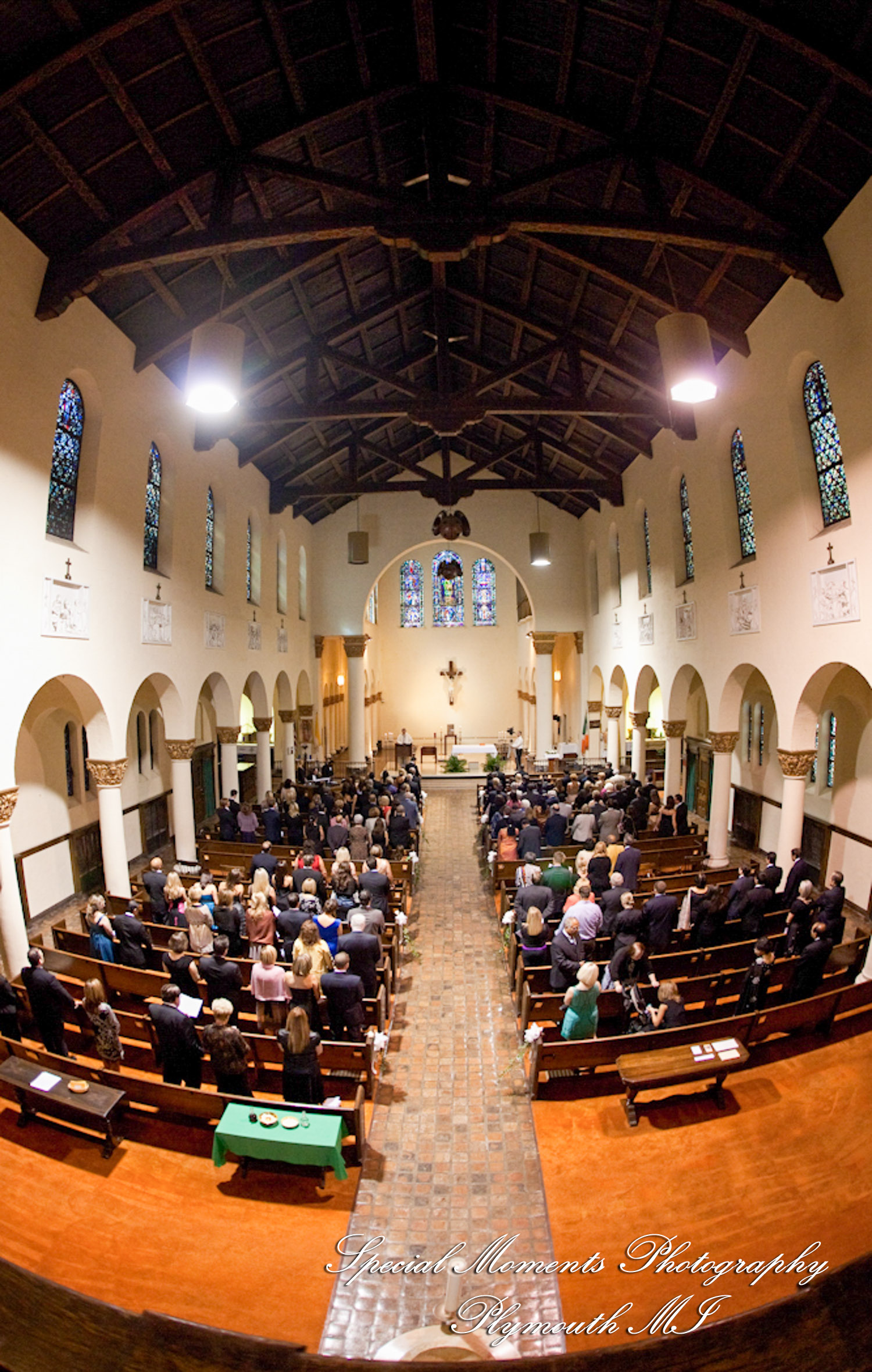 Julie & Ajay at St. Patrick Catholic Church Detroit MI wedding photography