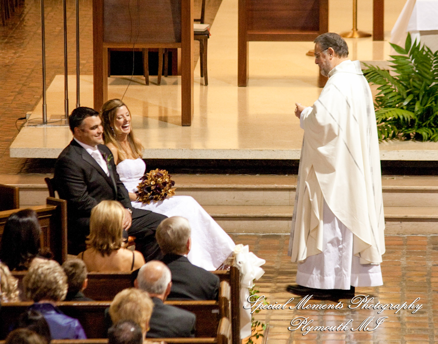 Julie & Ajay at St. Patrick Catholic Church Detroit MI wedding photography