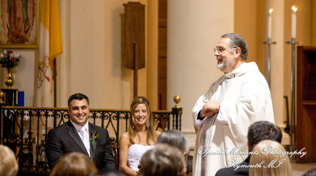 Julie & Ajay at St. Patrick Catholic Church Detroit MI wedding photography