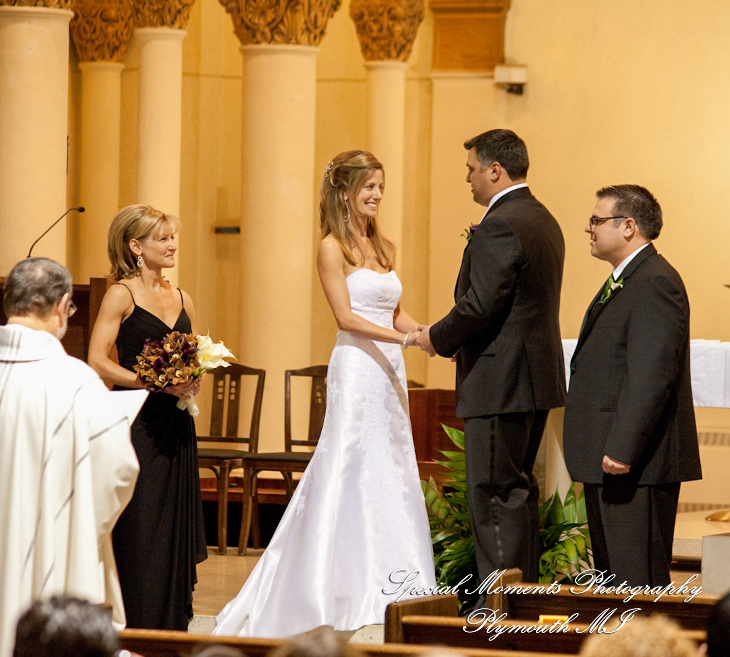 Julie & Ajay at St. Patrick Catholic Church Detroit MI wedding photography