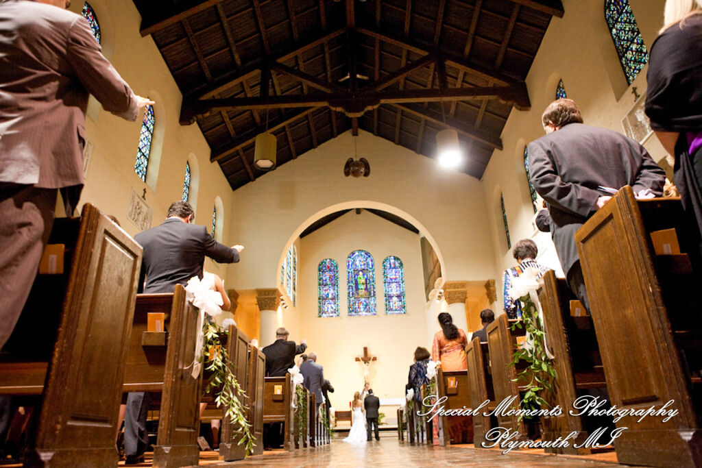 Julie & Ajay at St. Patrick Catholic Church Detroit MI wedding photography