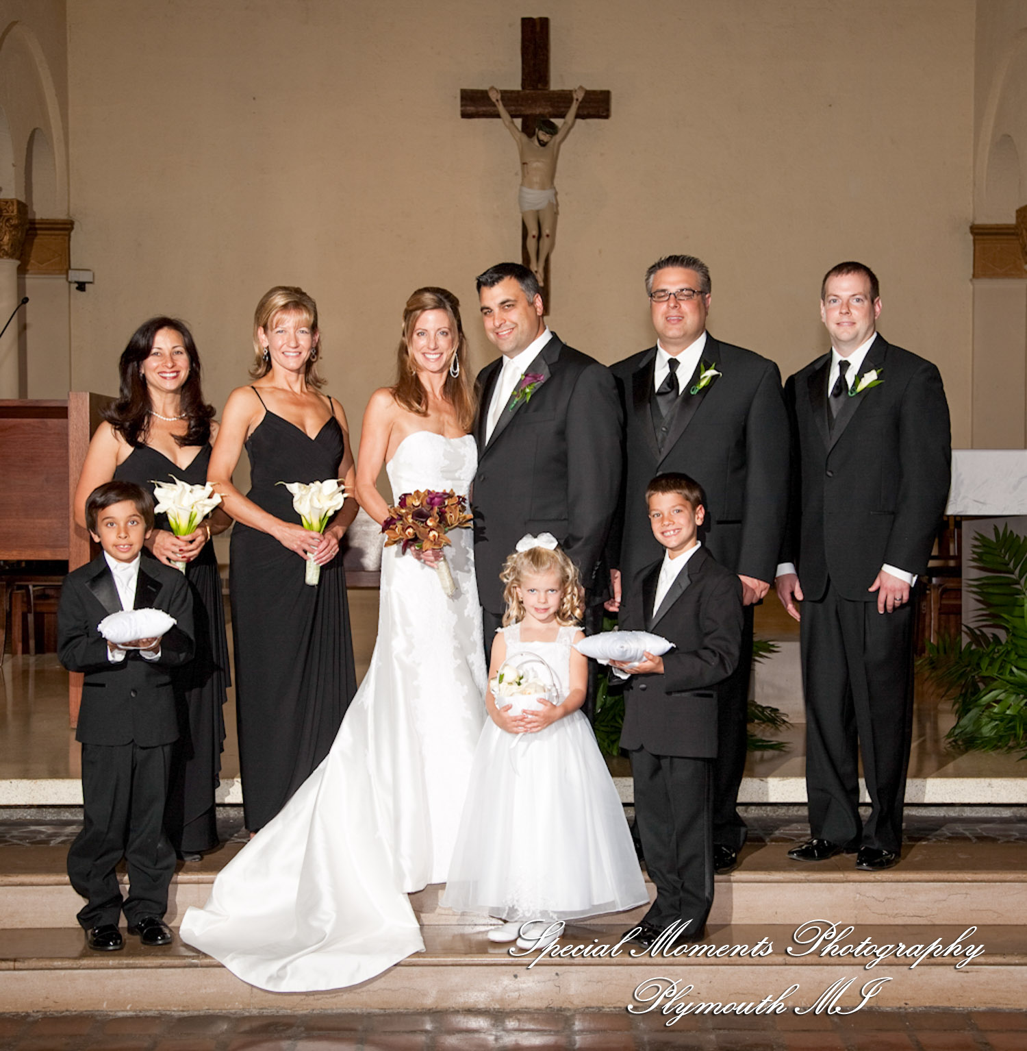 Julie & Ajay at St. Patrick Catholic Church Detroit MI wedding photography