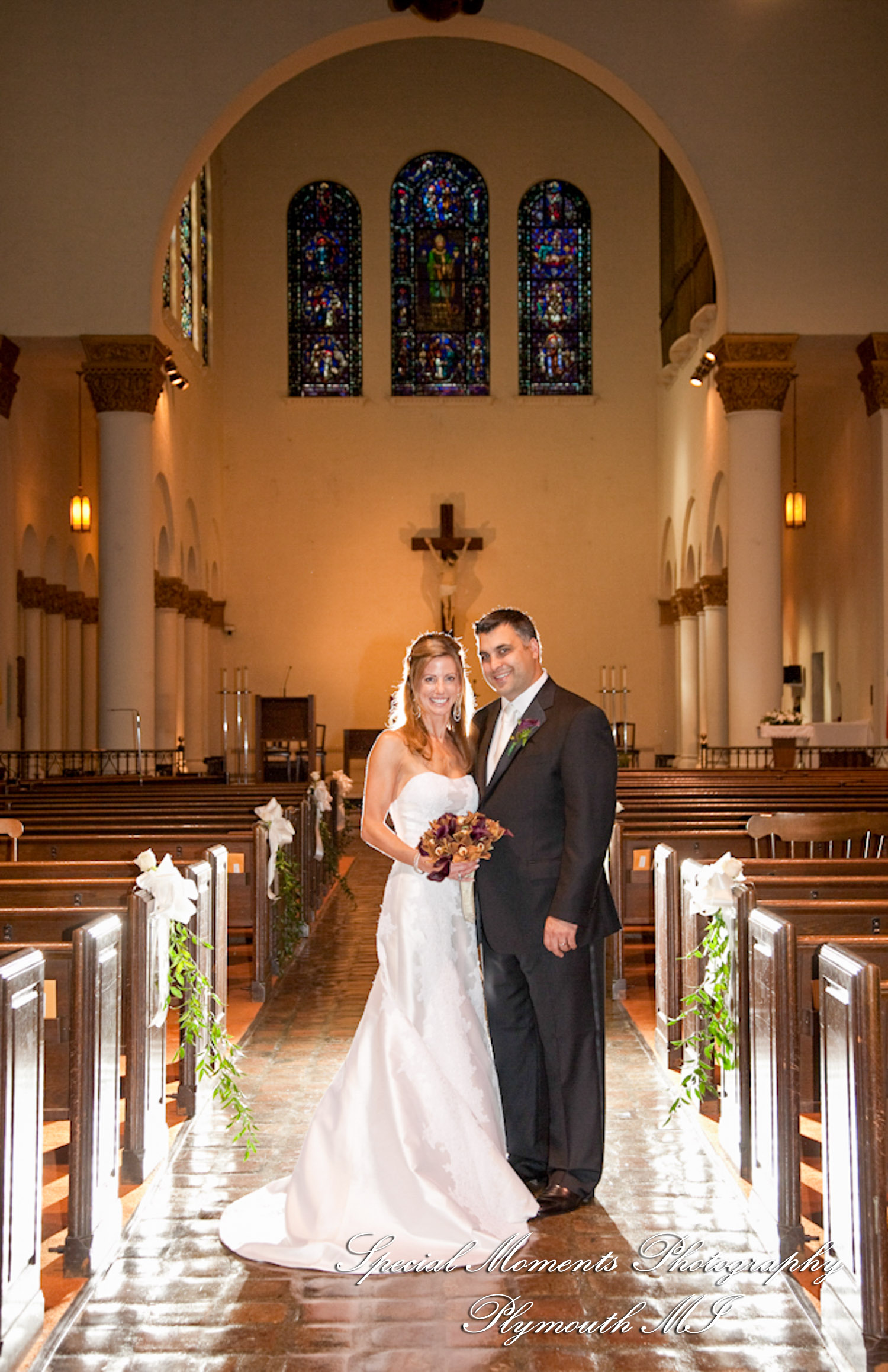 Julie & Ajay at St. Patrick Catholic Church Detroit MI wedding photography