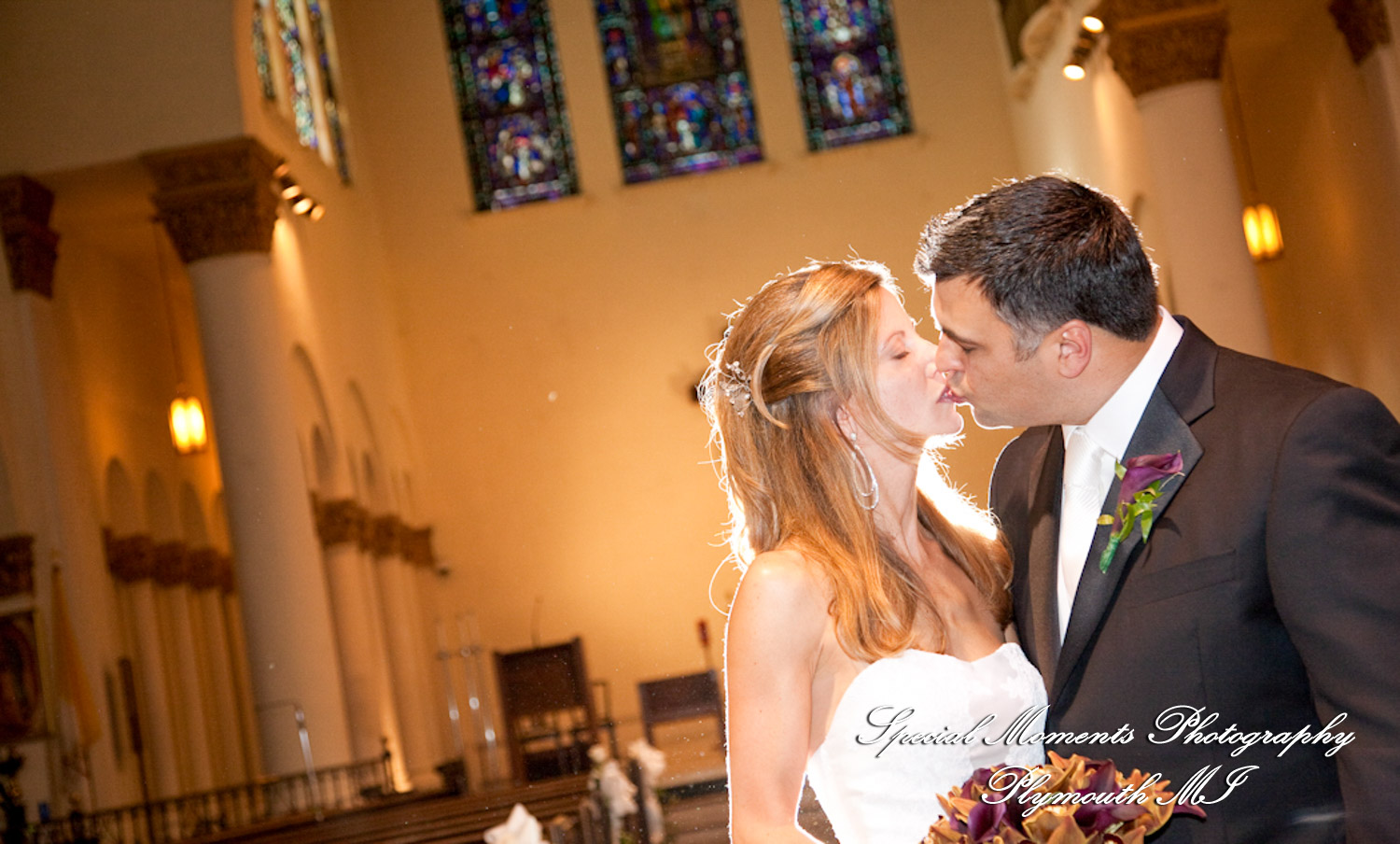 Julie & Ajay at St. Patrick Catholic Church Detroit MI wedding photography