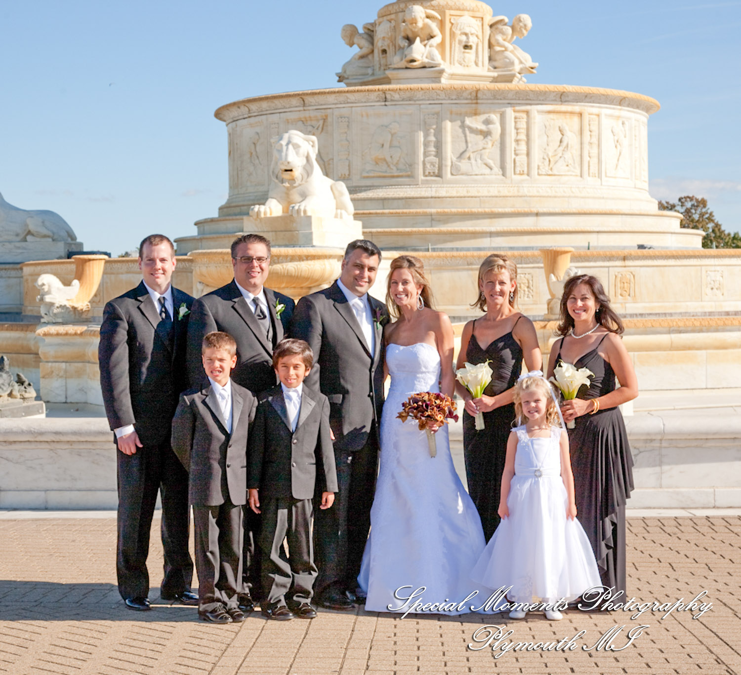 Julie & Ajay at MGM Grand Hotel & Casino Detroit MI wedding photography